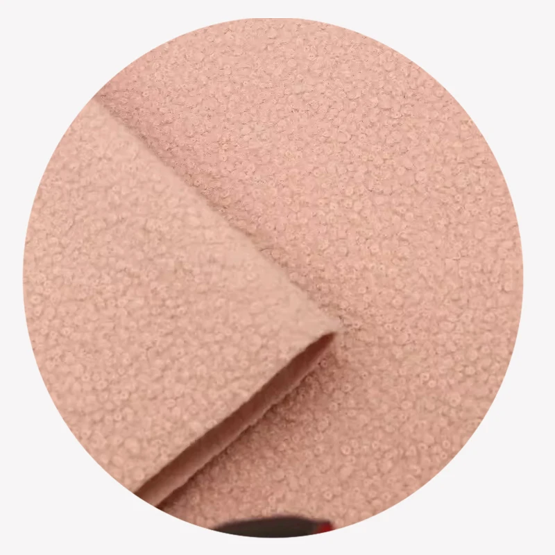 High Quality 100%Polyester 360GSM Anti-Pill Knitted Polar Fleece Fabric With Double Brushed Fabric For Women Coat