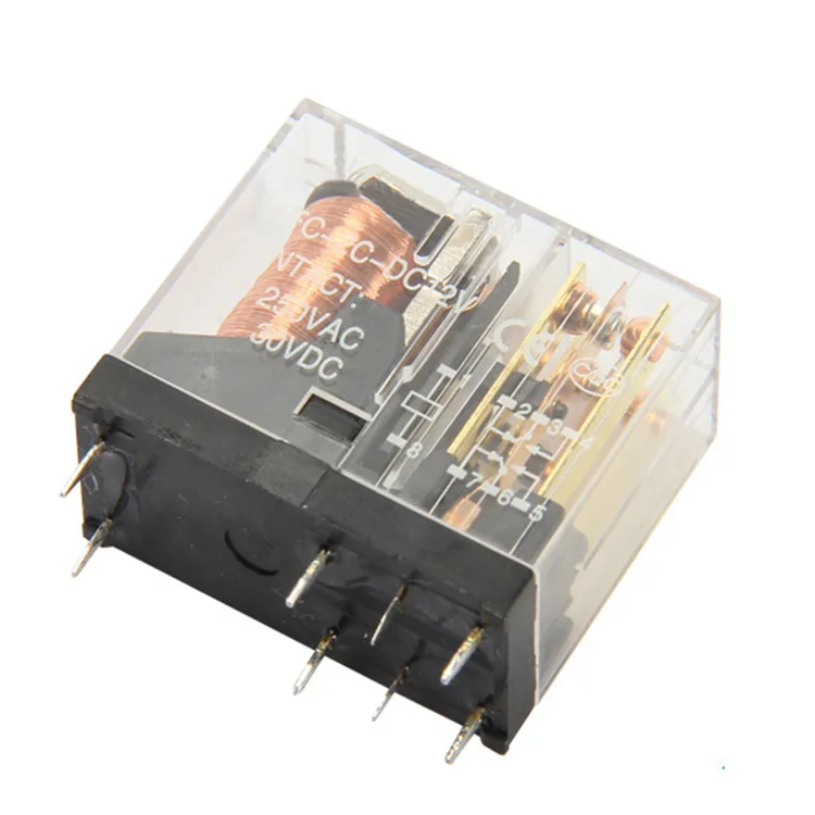 5A 10A 16A 12V 24V 110V 220V 5PIN  8pin G2R-1 G2R-2 power pcb relay