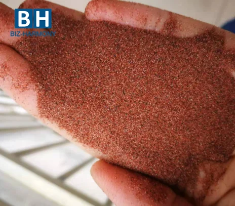 China Manufacturer Abrasive Sand Water Jet Cutting 80 Mesh Garnet Stone for Waterjet Cutting
