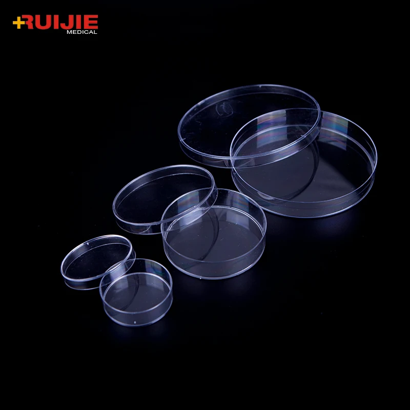 Заводская цена стерильные круглые блюда Петри