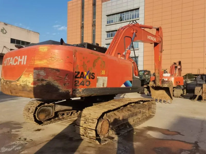 Прямая Продажа с завода высокое качество Hitachi 24 тонны б/у экскаватор двигатель гусеничный тип коробки передач 20 тонн
