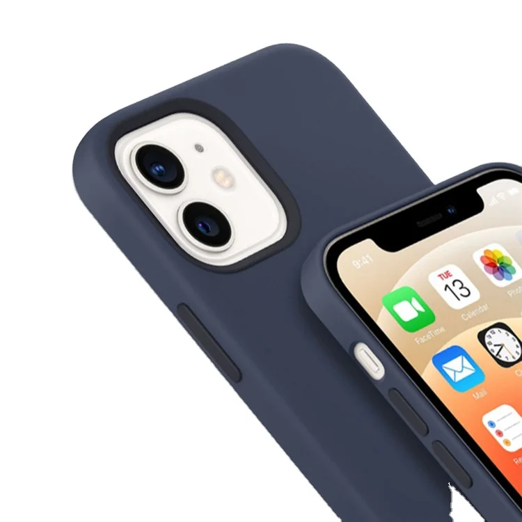 New Color Liquid With Animation Silicone Magnetic Case For IPhone 12 Pro Max  Magsafing Cover For iPhone 12 Pro 12 Mini