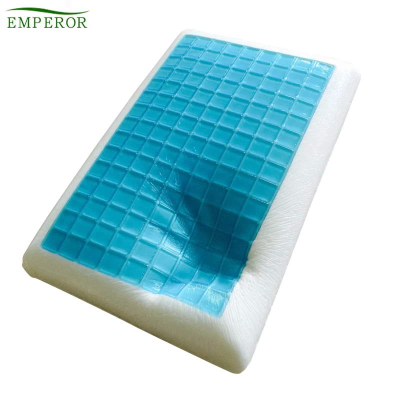 
Orthopedic Silica Gel Infused Pillow Sognare Microfiber Comfort Cold sleeping sponge memory foam comfort pillow gel 