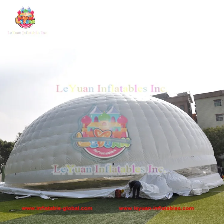 18 Meters White PVC Tarpaulin Inflate Air Dome Price