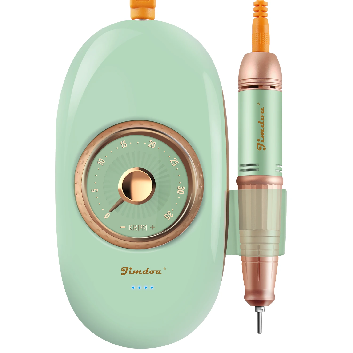 Jimdoa New Arrivals 30W 35000RPM Manicure Set Electric Rechargeable Portable Nail Drill Machine Nail Salon