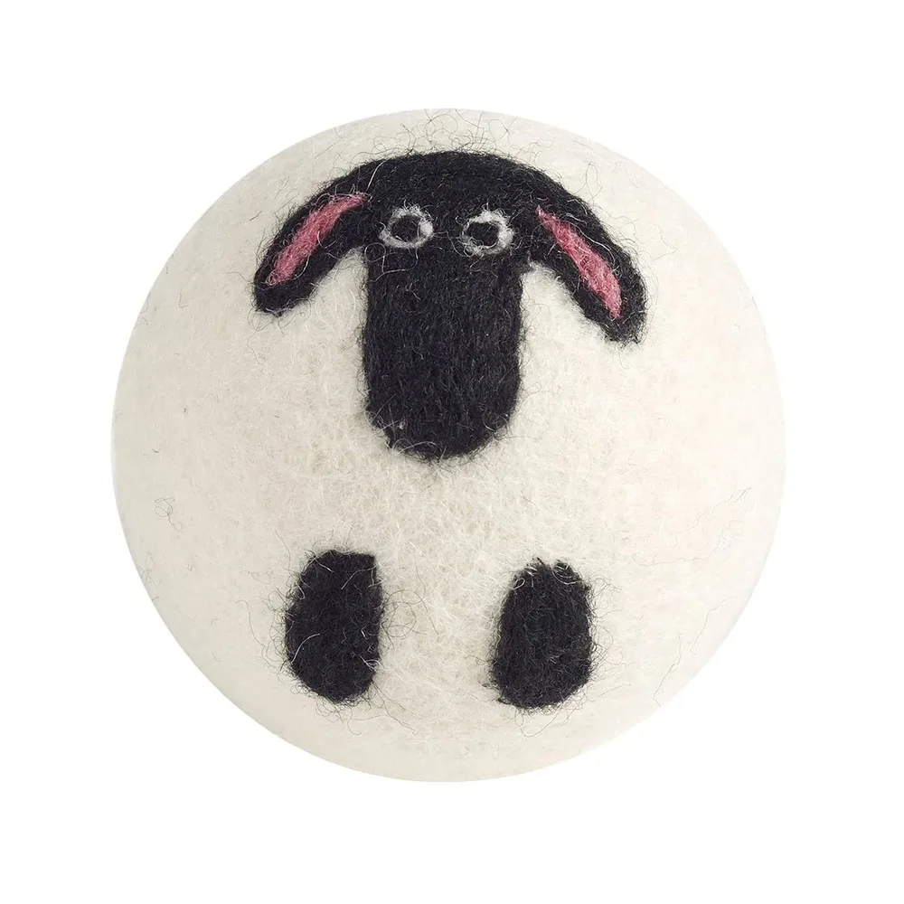 Trending products 2024 new arrivals private label Organic Wool Dryer Balls for Laundry wool dryer ball