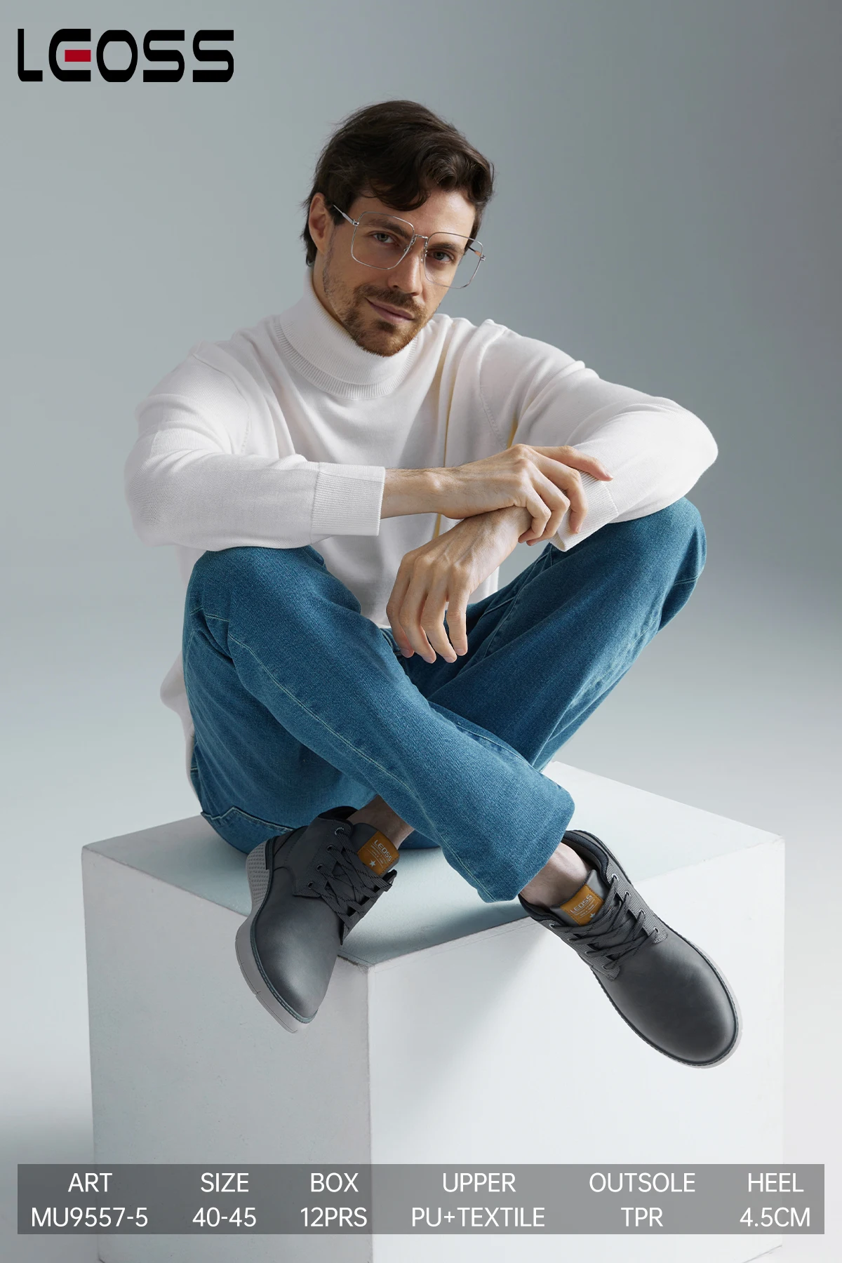 Wholesale Lace-Up Comfortable Casual Shoes Fashionable Martin Boots With 3d Printing