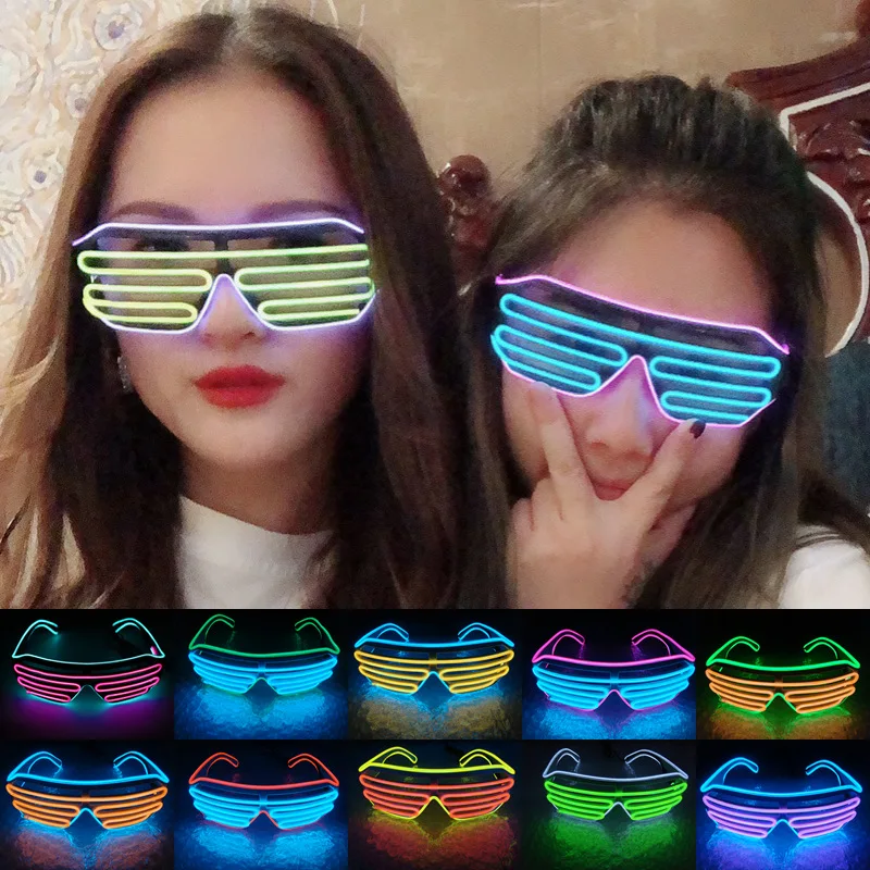 Светодиодные светящиеся очки