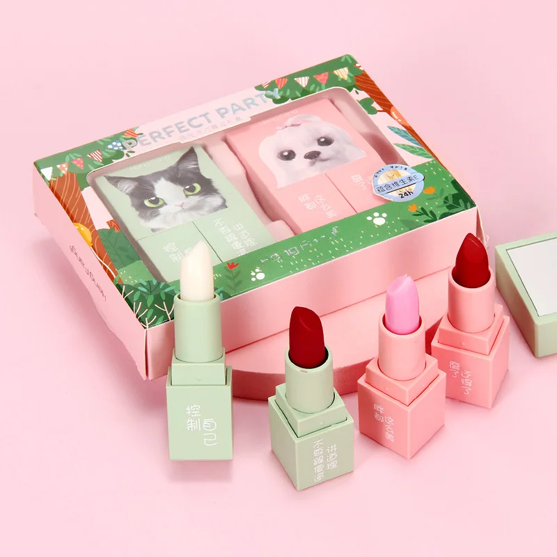 9413  3 D printed design lipstick Lip Rouge Private Label