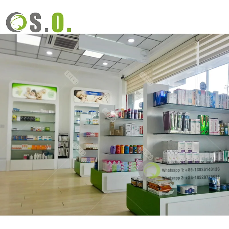 Высококачественные Розничные Аптечные Полки аптечный дизайн интерьера медицинская витрина