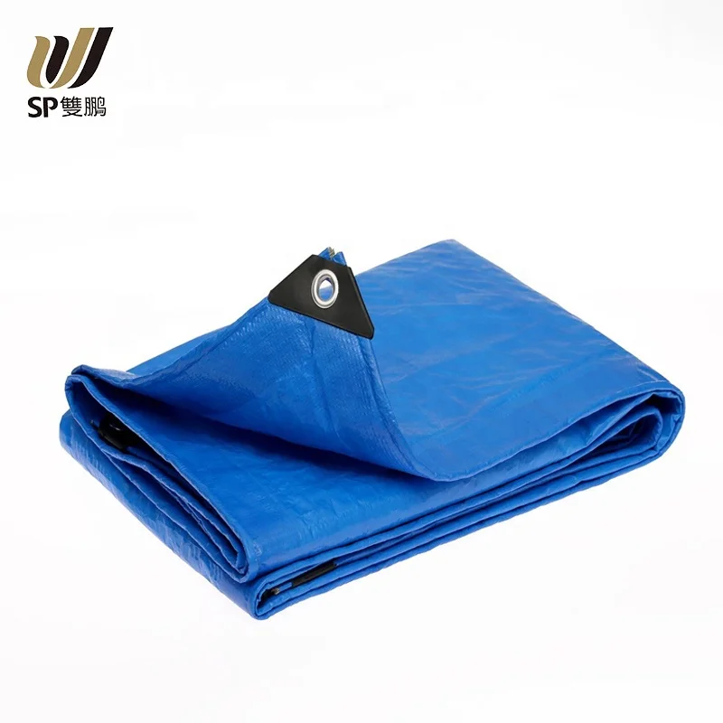 Высококачественный влагостойкий непромокаемый тканый брезент для покрытия товаров на крышу или грузовик