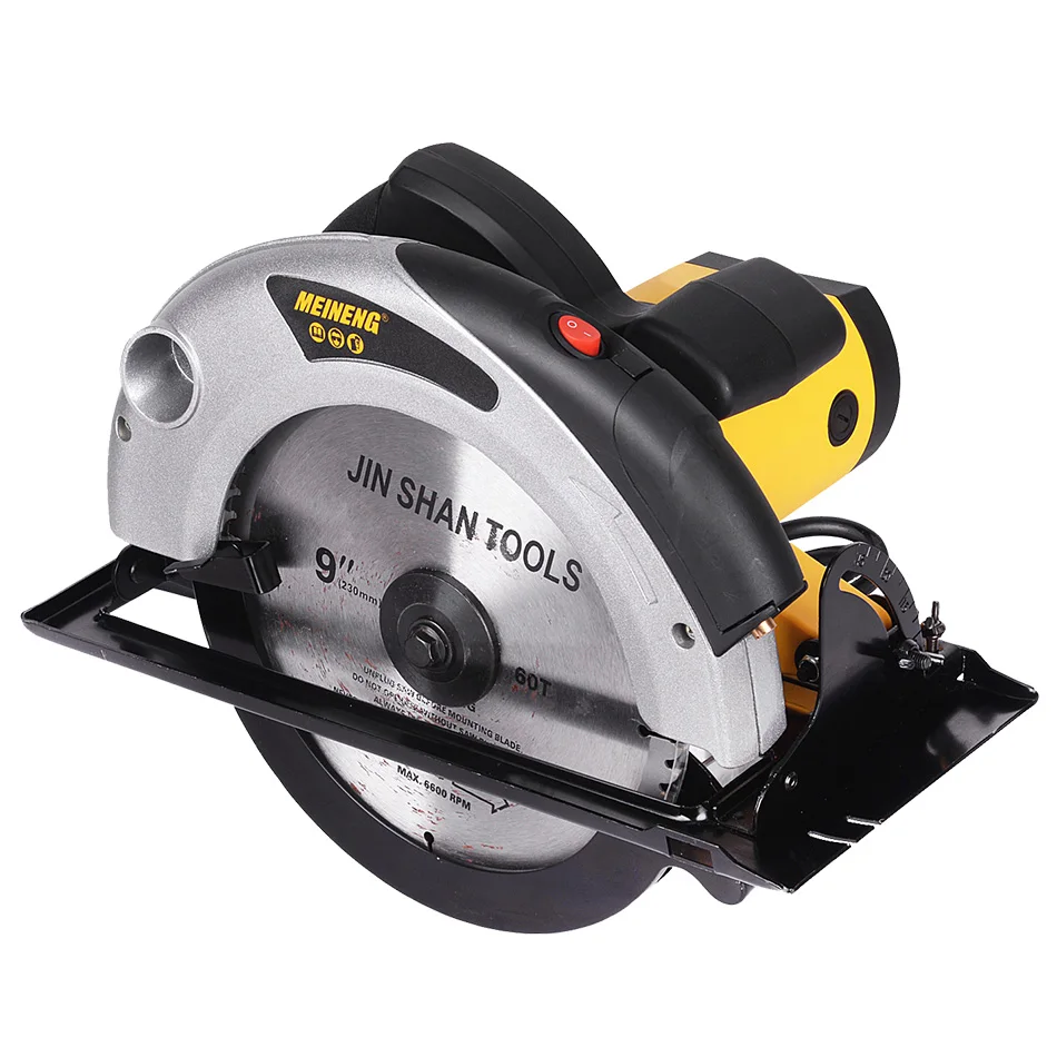 14 inch electric plunge cut circular track saw blade with guide rail