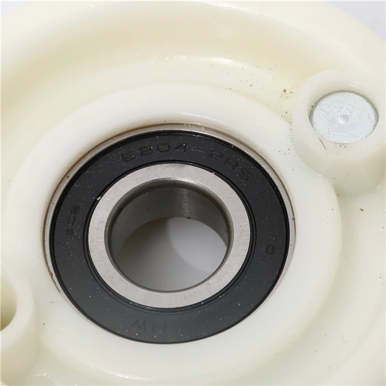 Sliding Gate Double Wheel U Groove Pulley 1 3 Inch Steel Yellow White Belt Building Flat Color Energy Plant Material Zinc Origin