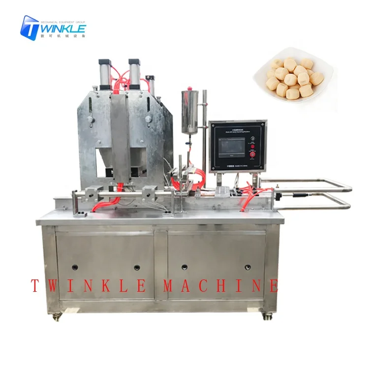 small center filled soft toffee candy depositor machine