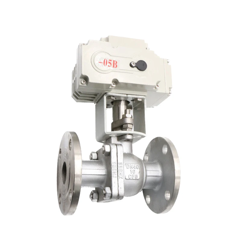 Wholesale Dn50 2 Inch 110v 220v Electric Drive Urgently Carbon Steel 304 Cf8 Electric 2 Way Flange Ball Valve