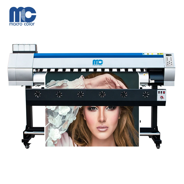 MC 1.6m 1.8m large format indoor outdoor water-based eco-solvent inkjet sublimation printer printing plotter