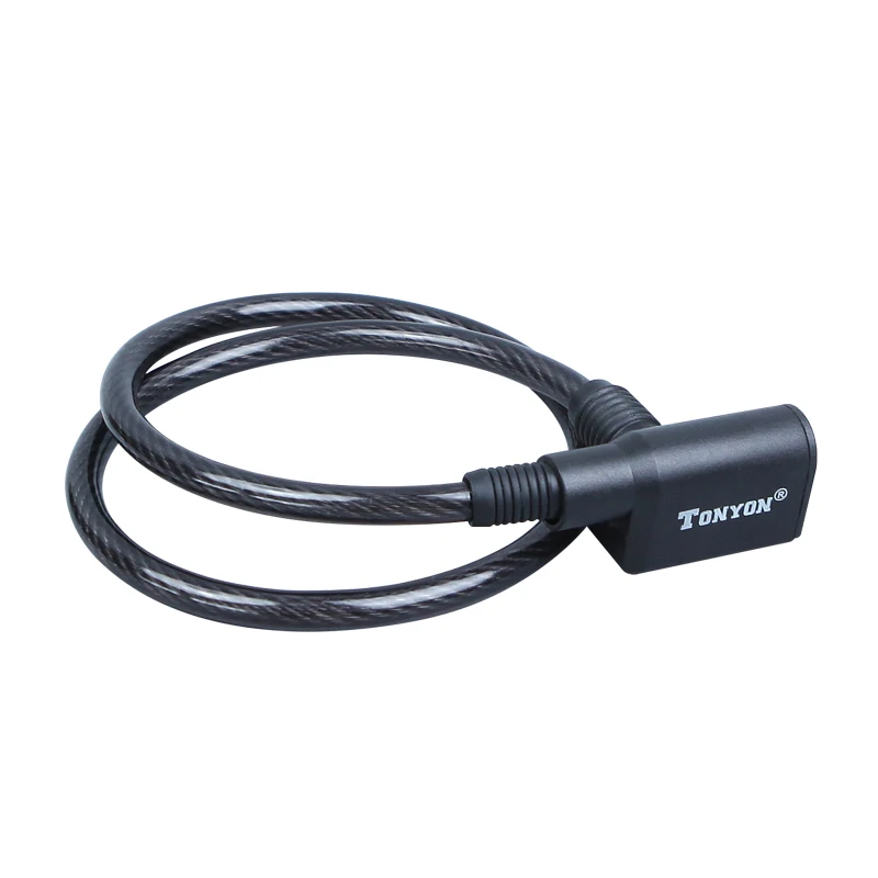 TONYON  Low Price High Quality Bicycle Lock Cable Wire Lock