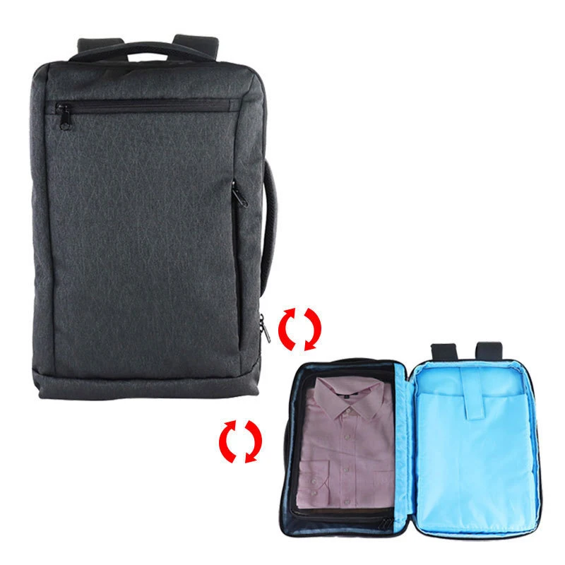 Customized Travel Business Backpack Large Capacity Laptop With Usb Charge Port Durable Travel Backpack Blue Travel Backpacks