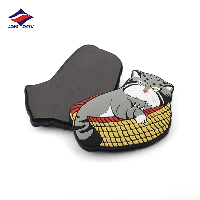 Longzhiyu 17 years factory wholesale promotional soft rubber pvc fridge magnet custom chinese style magnet sticker fridge
