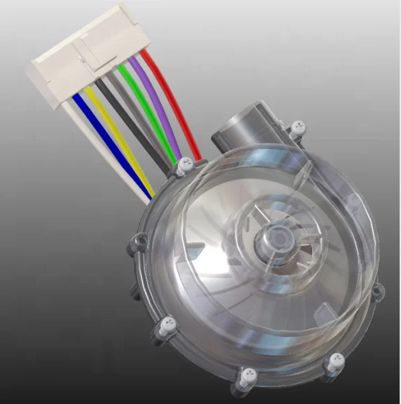 
60mm diameter 7kpa pressure WS7040 brushless turbo air blower for inflatables 