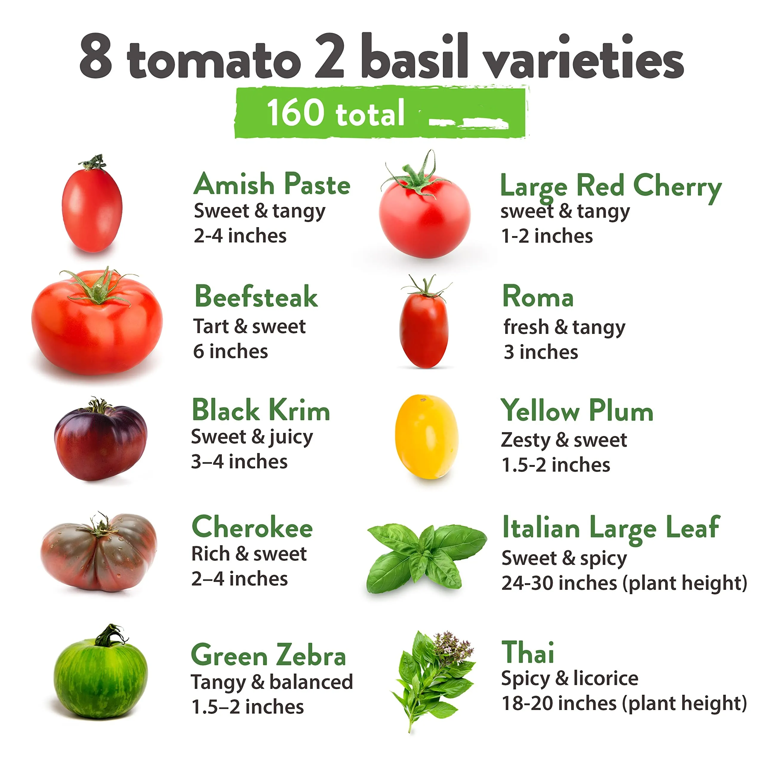 HOME GROWN Heirloom Non-GMO Tomato for Planting