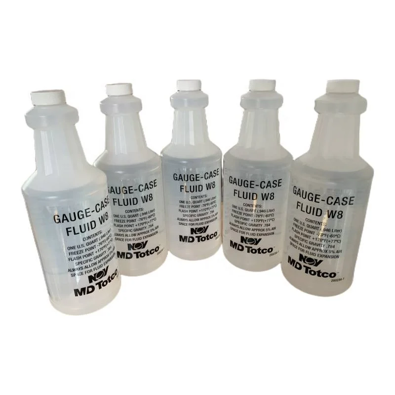 MD Totco Gauge Case Fluid W8, For Industrial And Oil Rigs.Damping oil for pressure gauge