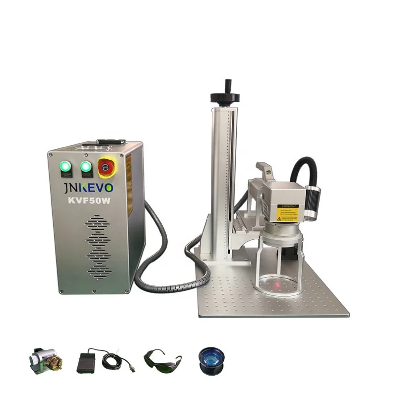 50W Fiber Laser Cleaning Machine For Removing Rust Paint Oil Glue Grease Surface Cleaning