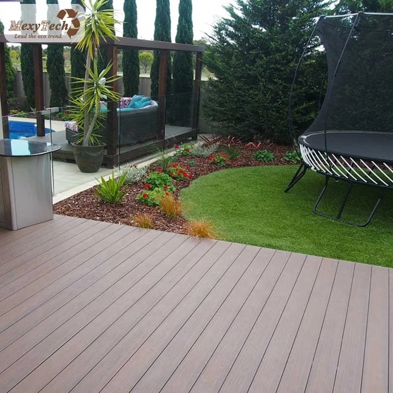 Недорогие наружные напольные доски из ДПК противоскользящие композитные настилы