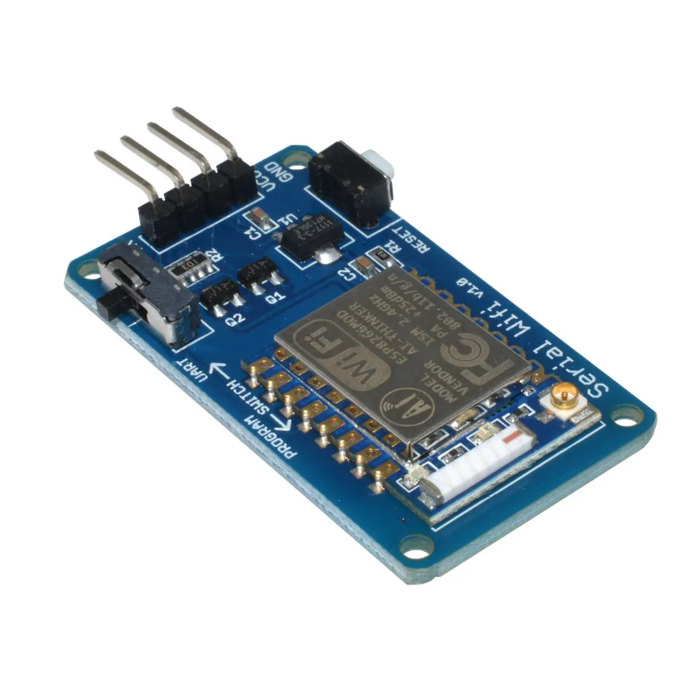 ESP8266 ESP-07 ESP07 Wi-Fi серийный модуль приемопередатчика беспроводной модуль 3,3 V 5V 8N1 TTL UART порт контроллер