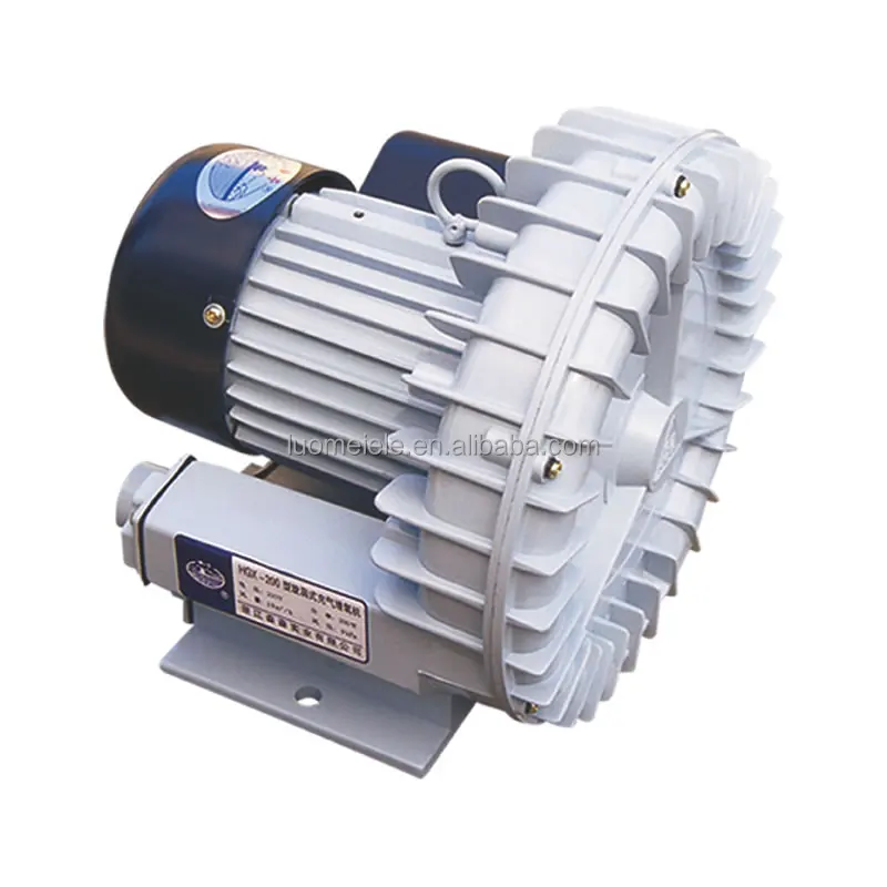 120W Small Portable Vacuum Suction Regenerative Ring Blower