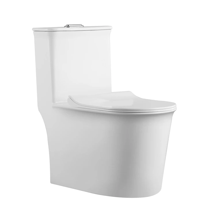elegance simplicity sanitary ware siphonic one piece ceramic bathroom wc toilet bowl