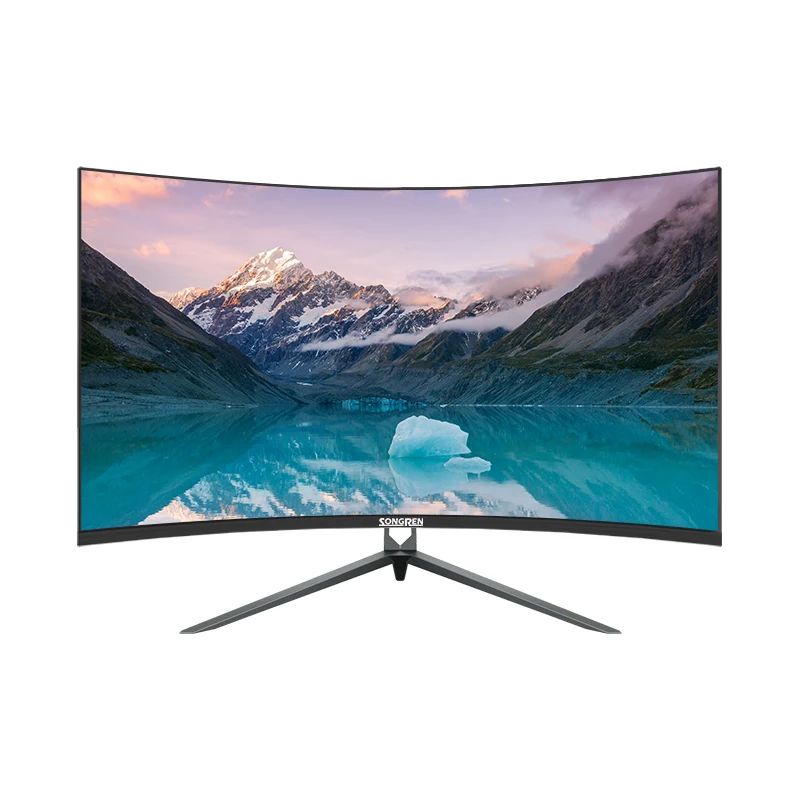 OEM New Professional Bulk Nvision VA 1K 1080P HDR VGA 75Hz Full HD Ecran Computer Curve Thin PC LED Monitor Panel 32 Inch Slim