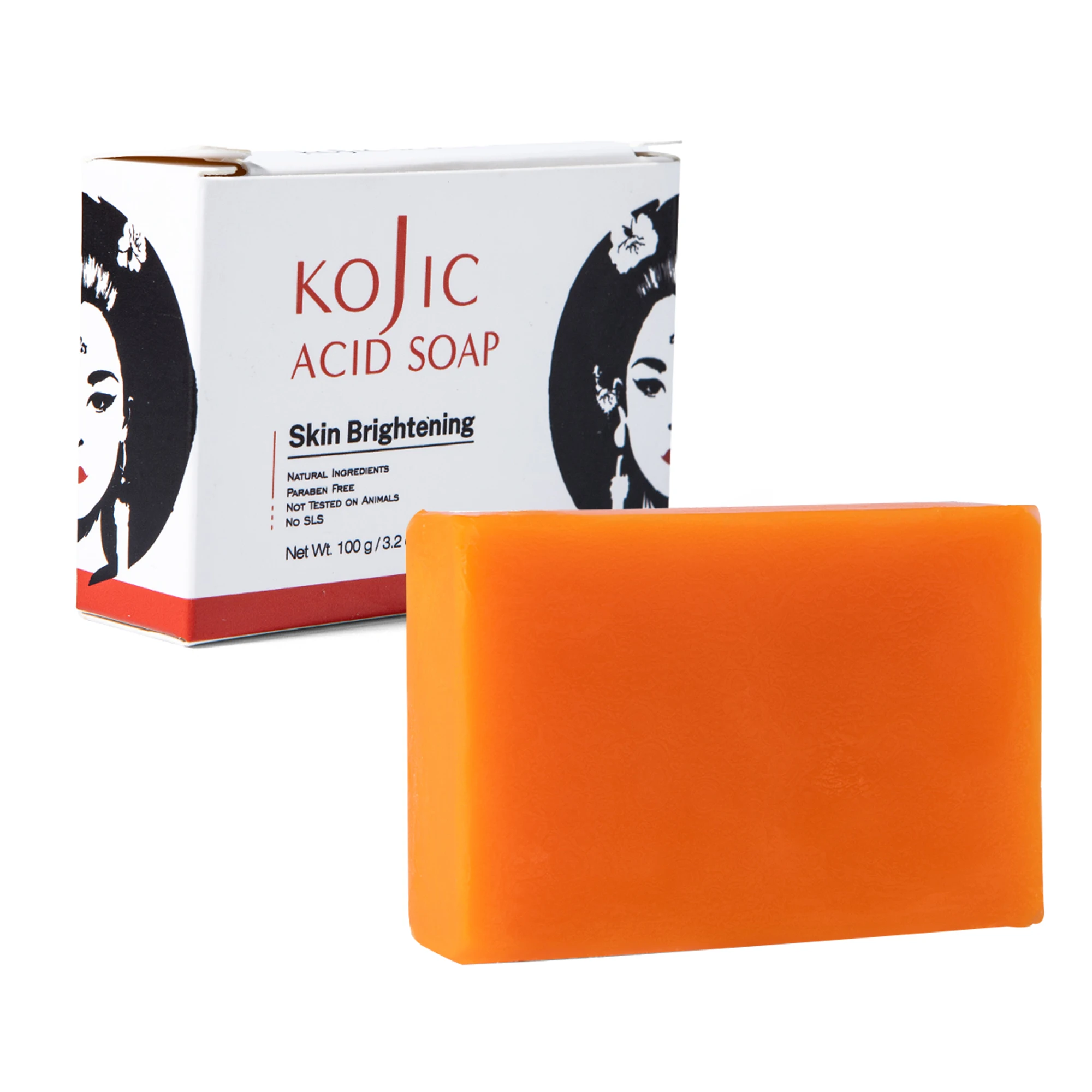 OEM Soap Factory Skin Whitening Handmade Natural Organic Carrot Papaya Kojic Acid Soap For Bath and Face Care