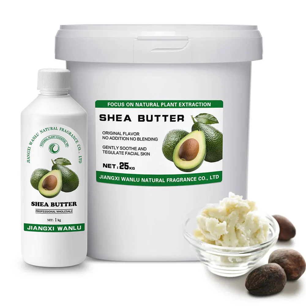 Wholesale Bulk 100% Pure Natural Organic Unrefined cosmetic grade shea butter for hair and body lotion with hand cream