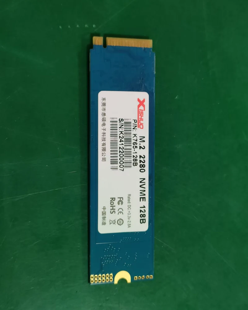 Xishuo S500 NVMe M.2 SSD with 64/256/128/512 GB to 2TB Capacity PCIe 3.0x4 1TB Hard Disk External Disco Duro