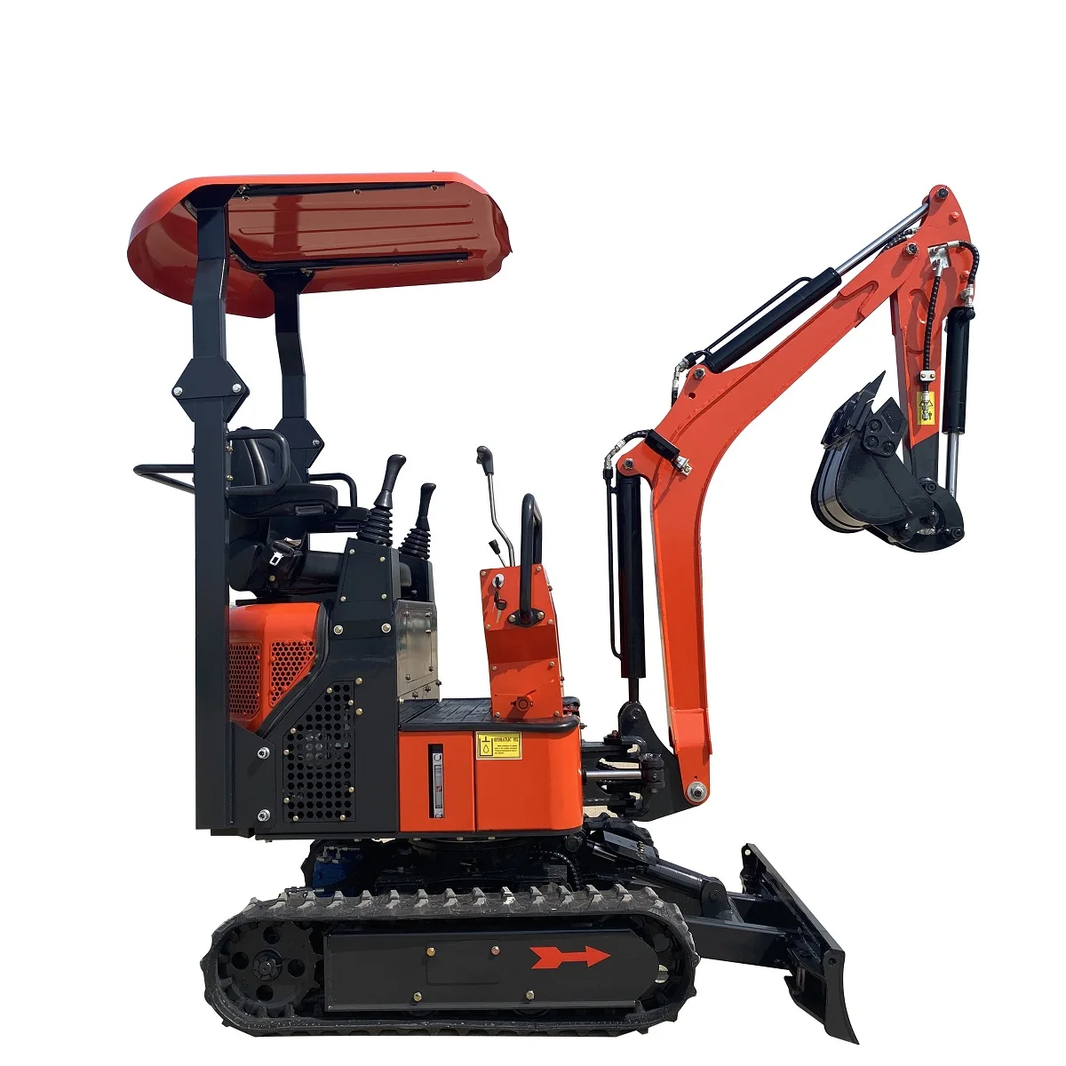 Factory Supply price 0.8t 1 ton Mini Excavator With Hydraulic Bucket famous engine Micro Digger Machine for Sale
