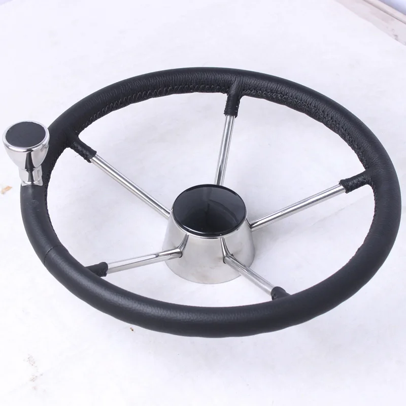 Yachts accessories stainless Steel Marine Boat Steering Wheel Customized Marine ship accessories