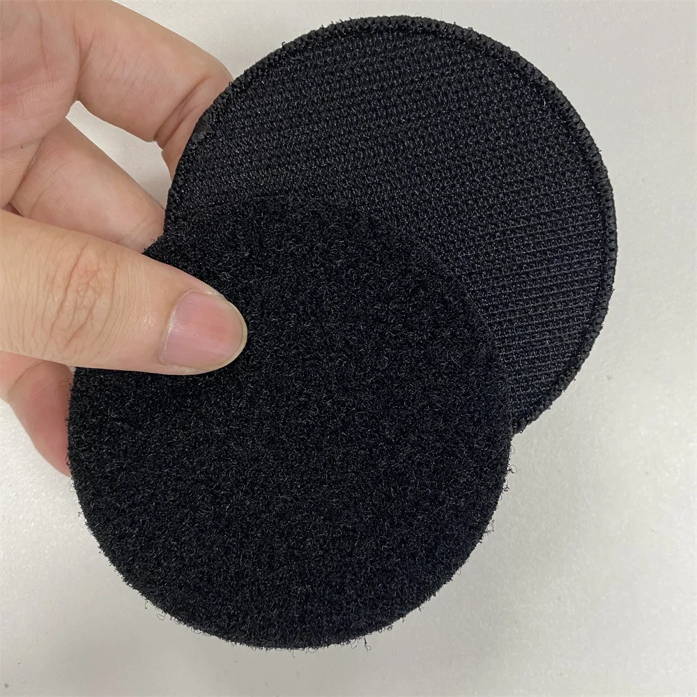 Hot sale baseball football embroidery iron on round sports team patches for jersey hat