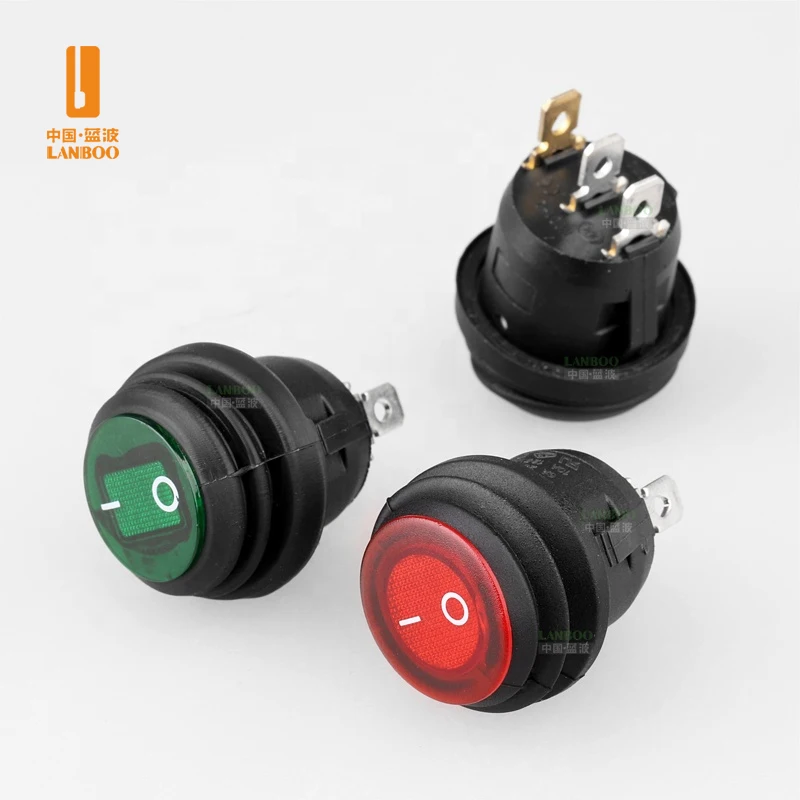 Водонепроницаемый светодиодный тумблер Lanboo KCD2