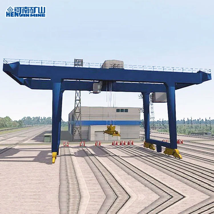 rmg container lifting crane 20 ton 40 ton 60 ton Rail Mounted Container Gantry Crane for sale