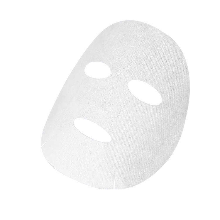 FC13 white viscose natural wood pulp cellulose natural plants fiber facial mask sheet material for skincare cosmetics