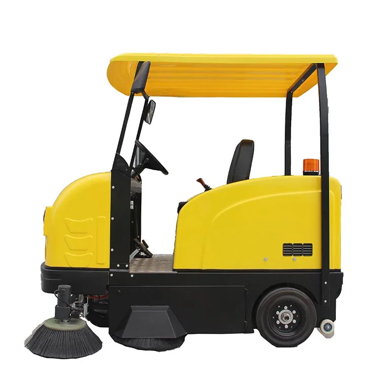Easy Operation Vacuum Parking Lot Steet Electric Road Sweeper