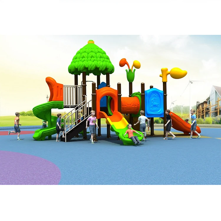 Amusement park products outdoor children plastic playground equipment kids