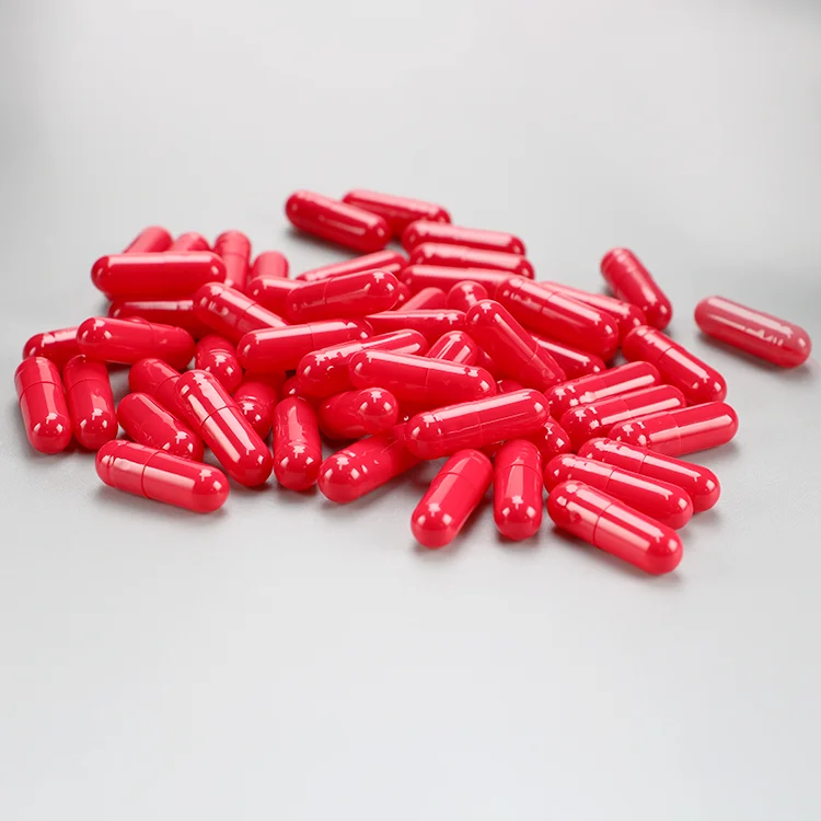 Custom Printed High Quality Gelatine Empty Capsules Shell Separated