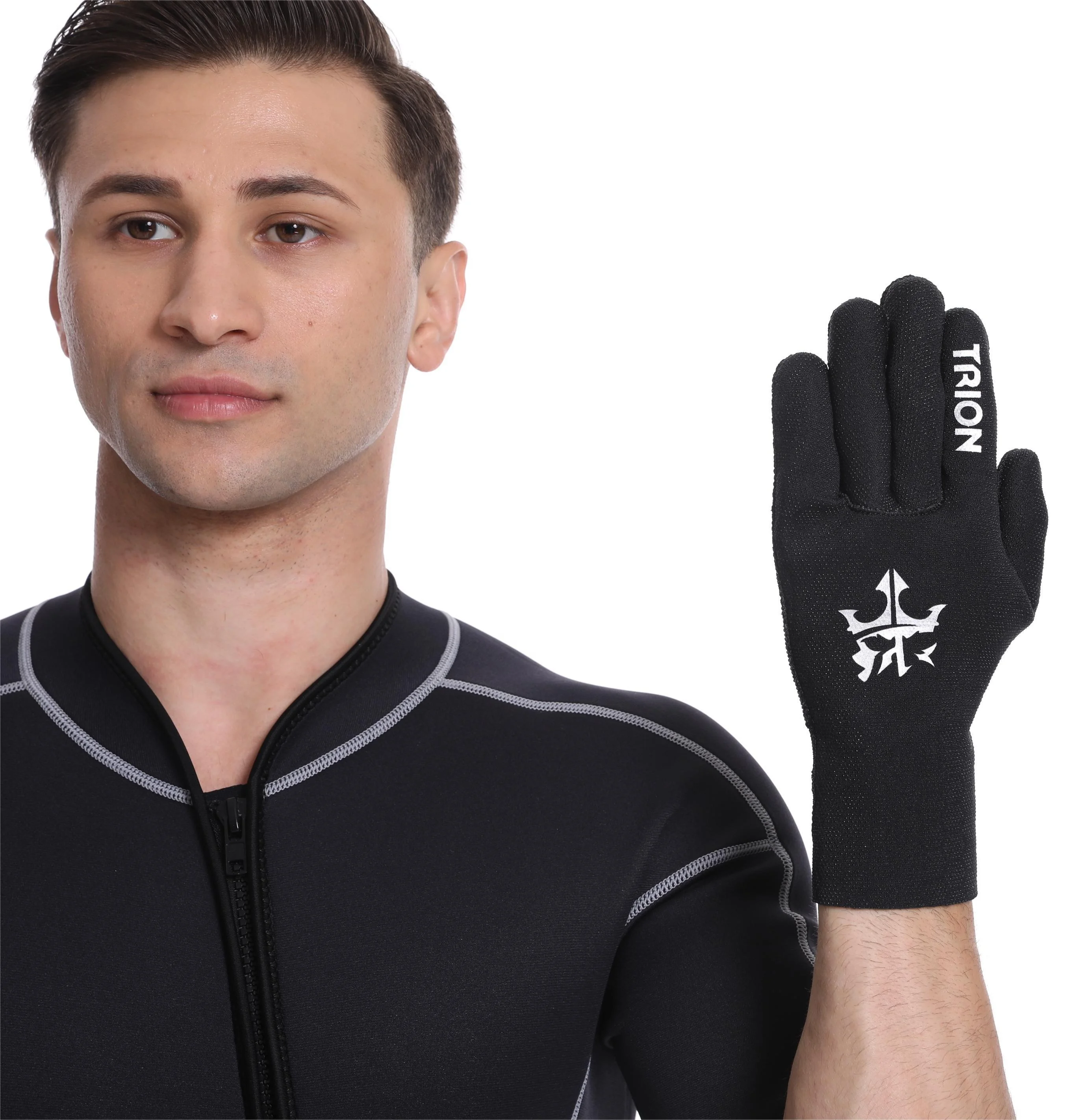 MONCAIS 3mm Neoprene Lightweight Glove Touch screen Anti-Slip Warm Gloves customized Spearfishing Kayaking  gloves