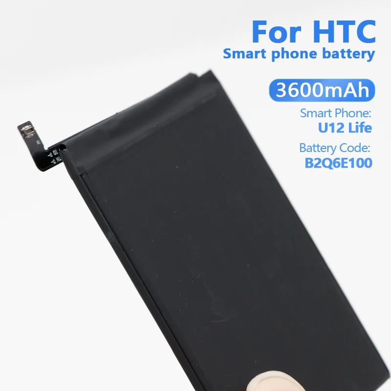 Android smart phone battery for Htc U12 Life B2Q6E100 3600mAh Replacement battery Blue Ray