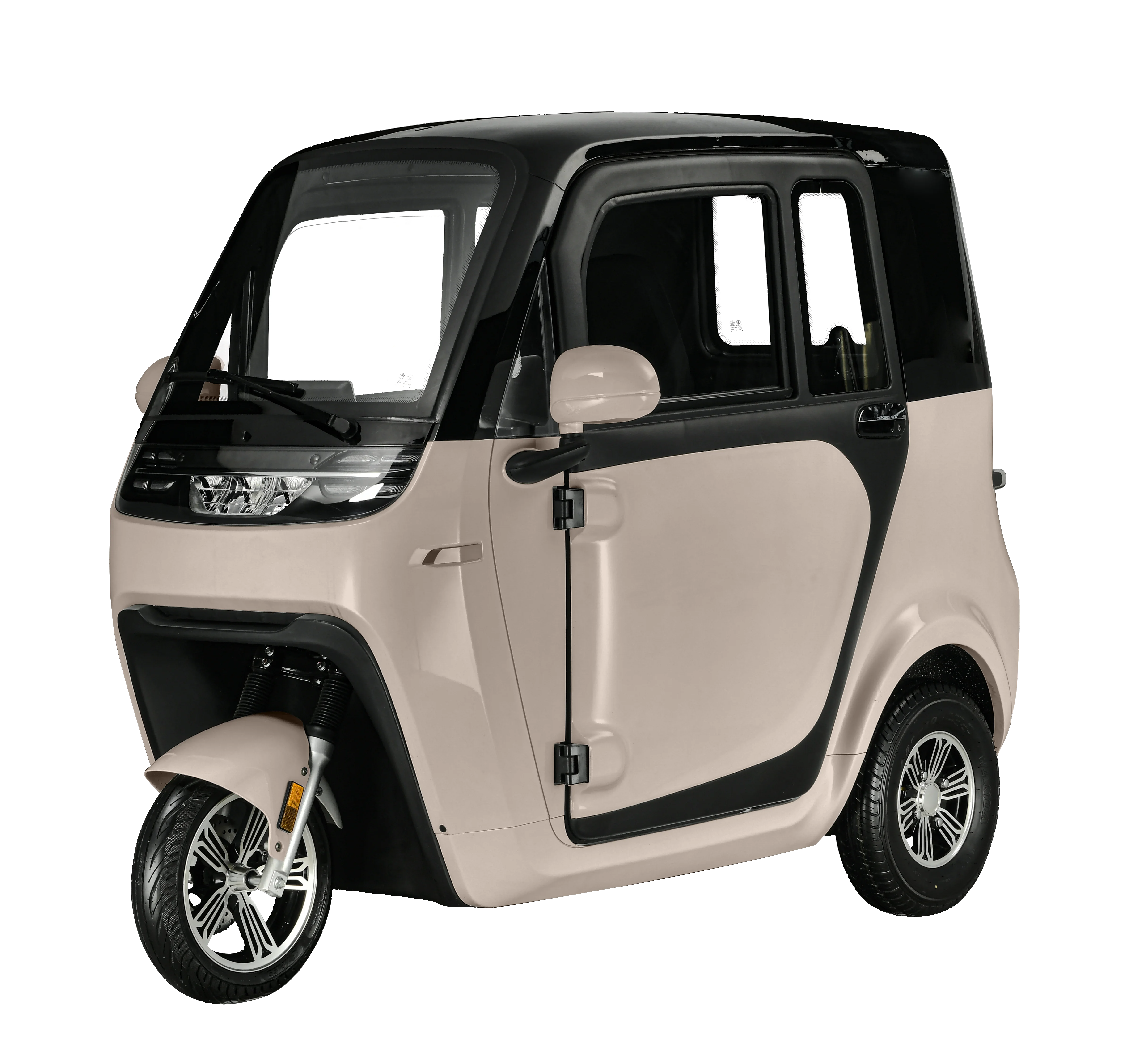 Hot Sellers Fully Enclosed 3 Wheel Electric Tricycle 1000W Manufacturer 60V Power for Adult Cargo Passenger Use EEC Certified