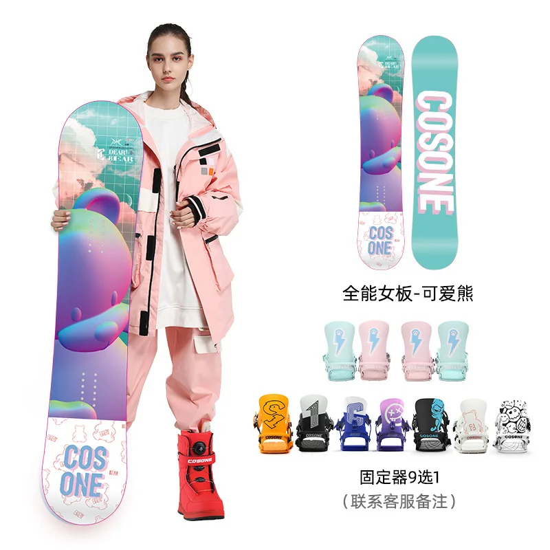 2023 K2 Wide Snowboard with carbon wood- Extra Long/Wide/Deep,waterproof Boots with binding fixer