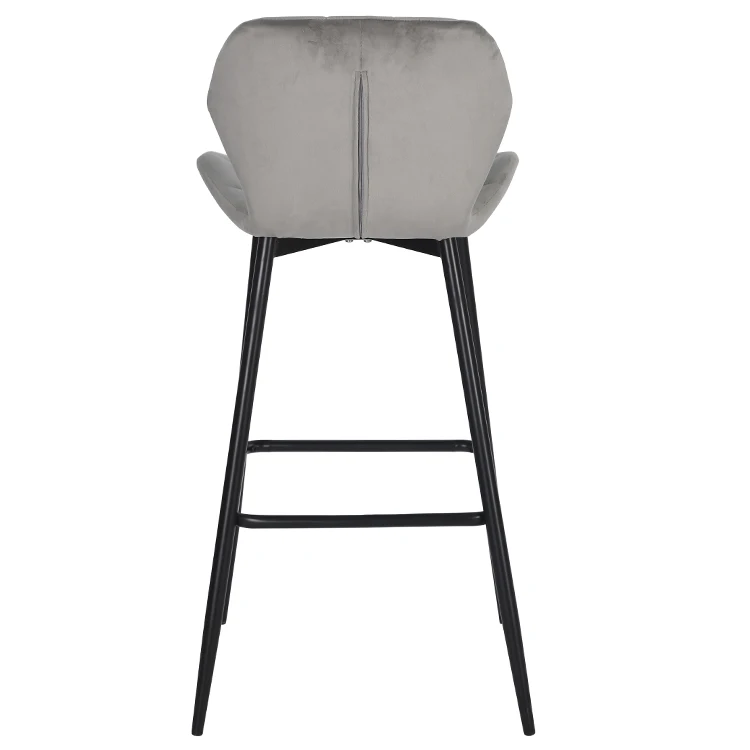 Free samle metal leg wood top bar chair modern bar stool high chair bar stools wholesale