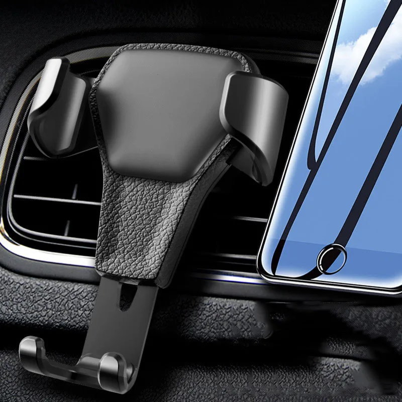 Gravity Car Phone Holder For Phone in Car Air Vent Clip Mount No Magnetic Mobile Phone Holder Cell Stand Support